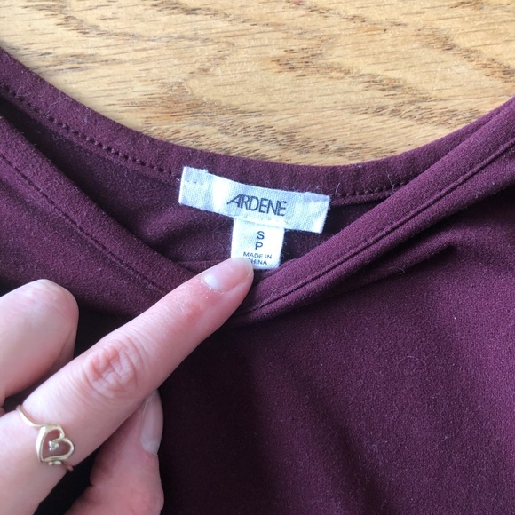 🌸3 for 10$ on all 5$ item 🌸 Bodysuit - Burgundy - Picture 2 of 2